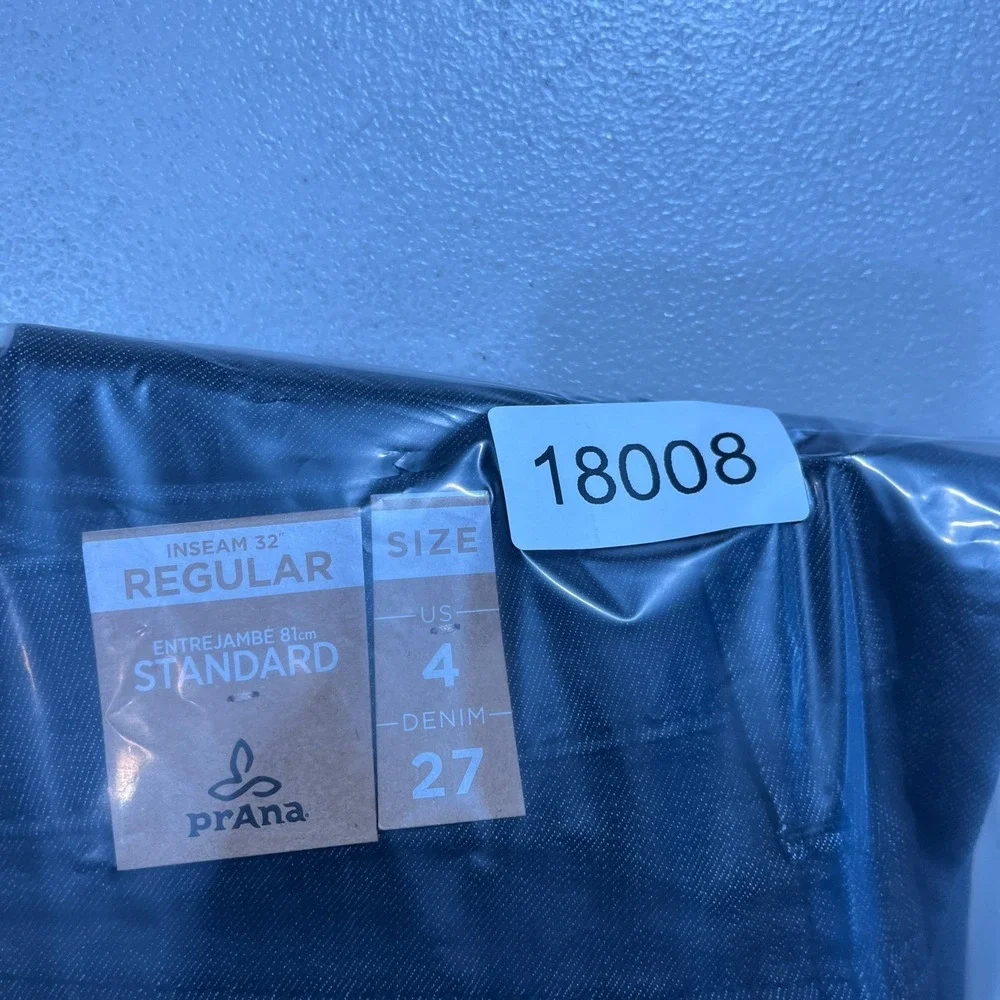 Prana Kayla High Rise Jeans Women's 4 27  Pants Stretch Denim 32